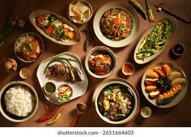 Bộ sưu tập các loại rau thơm và gia vị khử mùi tanh cho cá