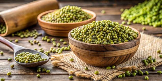 Những hạt đậu xanh chất lượng là bước đầu tiên trong cách làm giá đỗ tại nhà