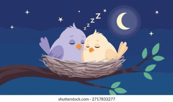 Chú sẻ Bông dũng cảm bay giữa không trung để cứu bạn sâu xanh, minh họa truyện thiếu nhi về lòng dũng cảm