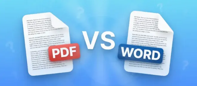 Hình ảnh so sánh trước và sau khi thực hiện làm sao chuyển PDF sang Word thành công
