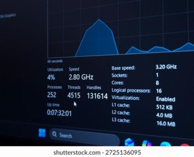 Giao diện Task Manager giúp người dùng biết làm sao tắt ứng dụng chạy ngầm hiệu quả trên Windows