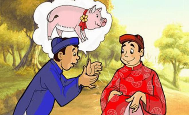 Minh họa hài hước về một anh chồng đang rón rén đi vào nhà khi vợ đang đợi