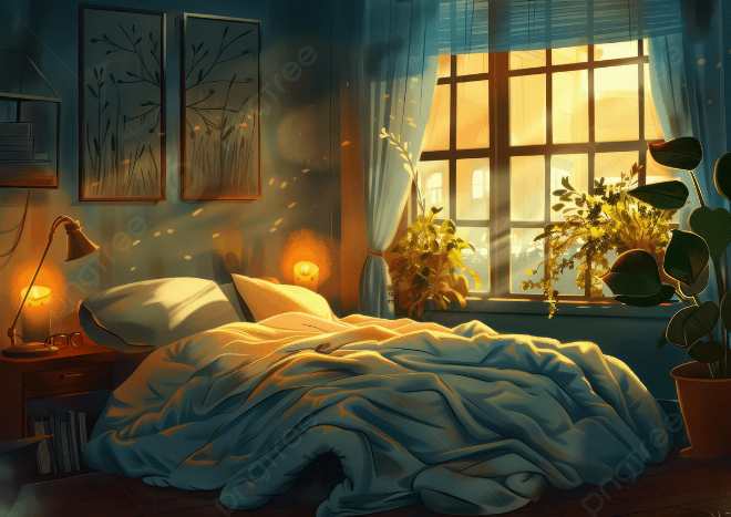 Hình ảnh chú Đom Đóm Đốm phát sáng rực rỡ trong đêm tối, một câu truyện cổ tích êm dịu
