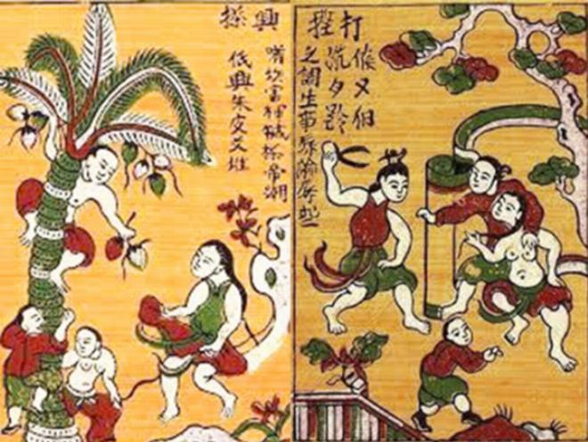 Hình ảnh minh họa truyện cười dân gian về nhân vật Trạng Quỳnh thông minh