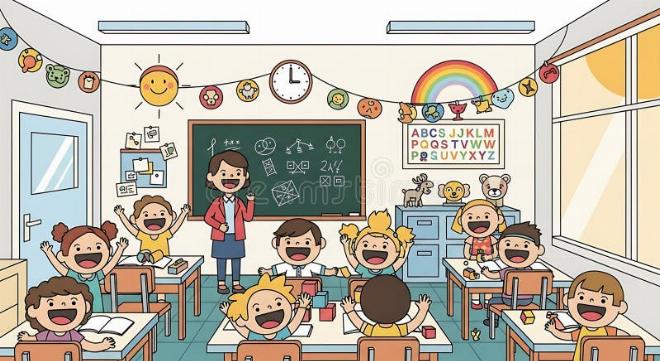 Minh họa tình huống hài hước giữa người vợ và người chồng trong truyện cười hay